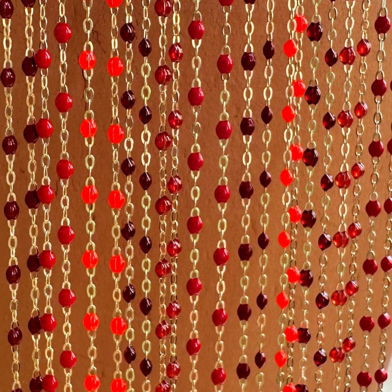 Gigi Clozeau - Classic Gigi Ruby bracelet, Yellow Gold, 17 cm