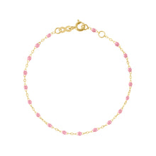 Gigi Clozeau - Baby Classic Gigi Fuchsia bracelet, Yellow Gold, 13 cm