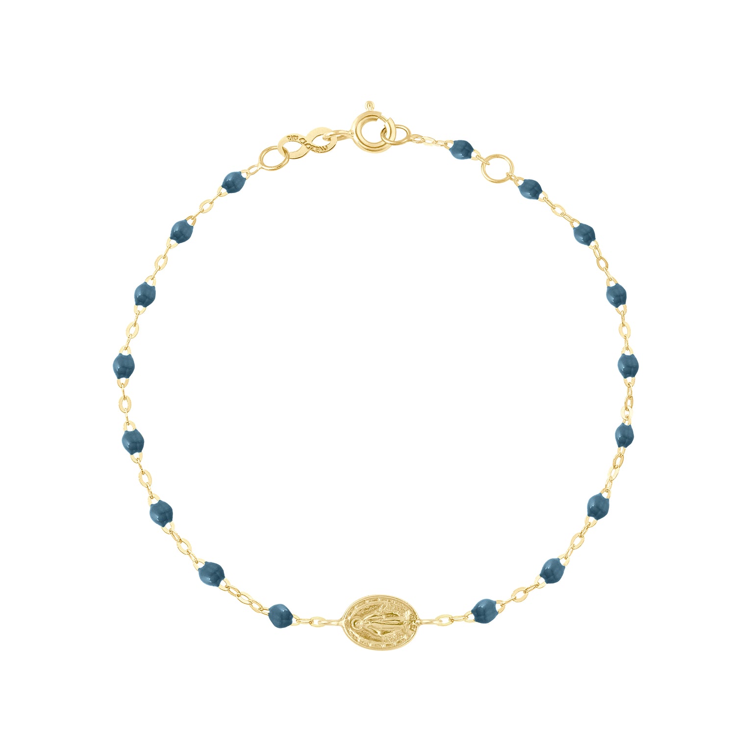 Gigi Clozeau - Bracelet céleste Madone, or jaune, 17 cm 