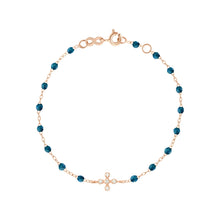 Gigi Clozeau - Bracelet jungle Spark diamants, or rose, 17 cm