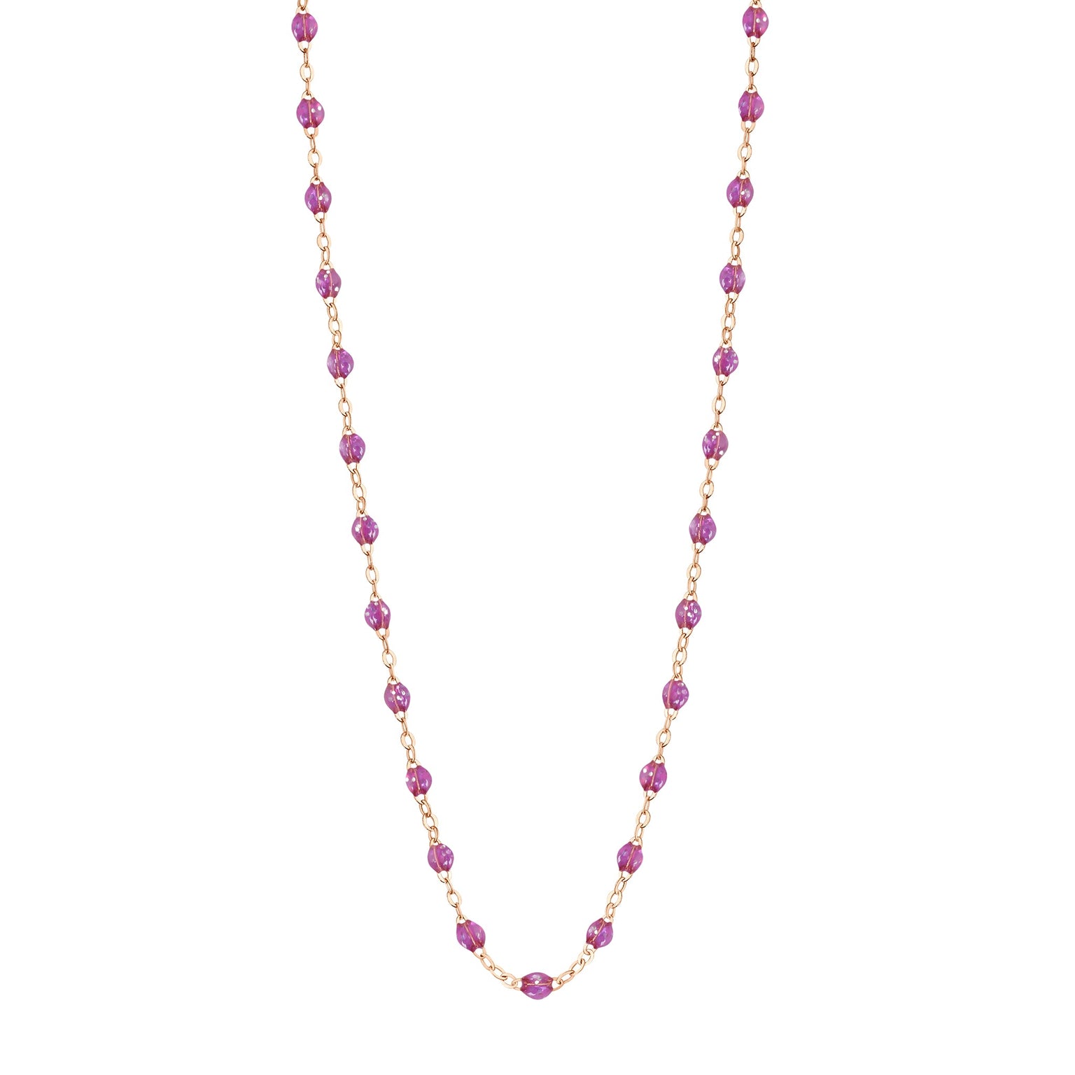 Gigi Clozeau - Collier galaxy Classique Gigi, or rose, 42 cm