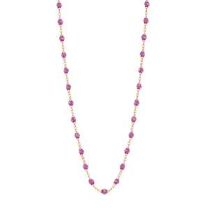 Gigi Clozeau - Collier galaxy Classique Gigi, or rose, 45 cm