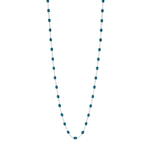 Gigi Clozeau - Collier jungle Classique Gigi, or blanc, 50 cm