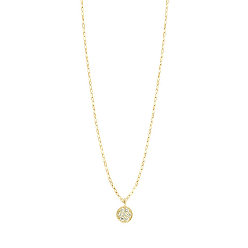 Gigi Clozeau - Collier Pure Gigi Puce, diamants, or jaune, 42 cm