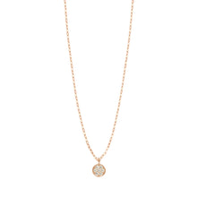 Gigi Clozeau - Collier Pure Gigi Puce, diamants, or rose, 42 cm