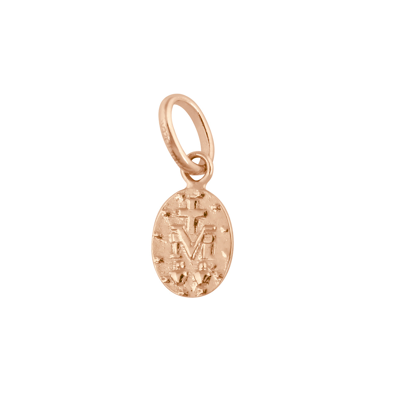 Gigi Clozeau - Pendentif petite Madone verso or rose 