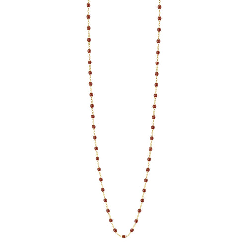 Gigi Clozeau - Sautoir moka Classique Gigi, or jaune, 86 cm