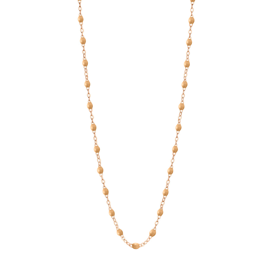 Gigi Clozeau - Collier nude Classique Gigi, or rose, 42 cm
