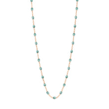 Gigi Clozeau - Collier Classique Gigi glacier, or rose, 45 cm