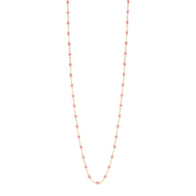 Gigi Clozeau - Sautoir fuchsia Classique Gigi, or jaune, 60 cm