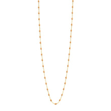 Gigi Clozeau - Sautoir nude Classique Gigi, or jaune, 60 cm
