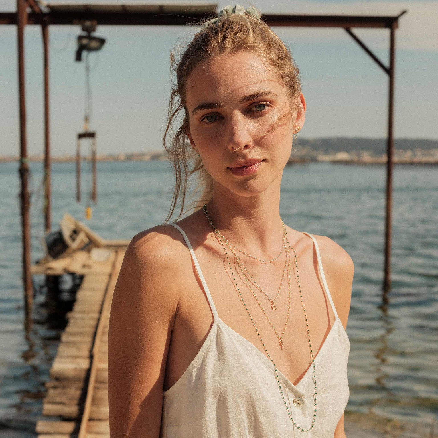 Gigi Clozeau - Pendentif Trésor, diamants, or jaune