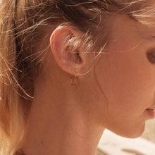 Gigi Clozeau - Boucles d'oreilles fauve Gigi Suprême, or rose, diamants