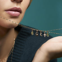 Gigi Clozeau - Pendentif Croix diamants, or jaune
