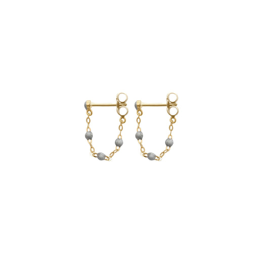 Gigi Clozeau - Boucles d'oreilles argent Classique Gigi, or jaune