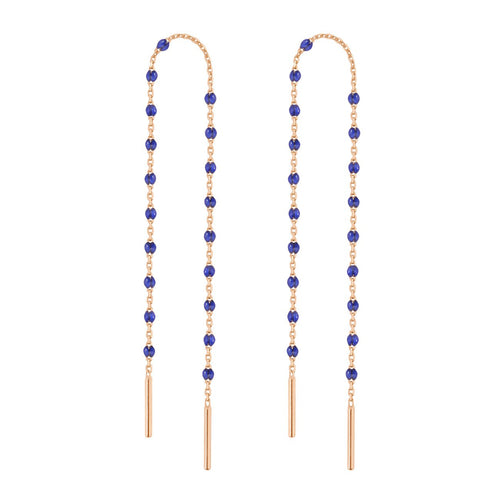 Gigi Clozeau - Boucles d'oreilles prusse Mini Gigi, or rose
