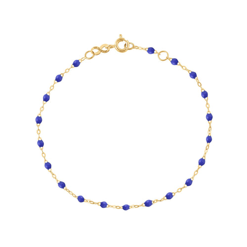 Gigi Clozeau - Bracelet bleuet Classique Gigi, or jaune, 17 cm