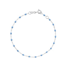 Gigi Clozeau - Bracelet ciel Classique Gigi, or blanc, 17 cm
