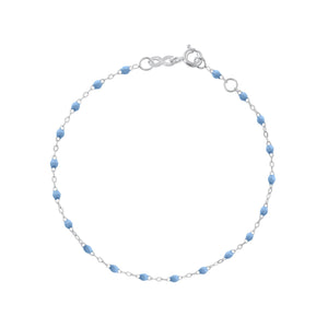 Gigi Clozeau - Bracelet ciel Classique Gigi, or blanc, 15 cm
