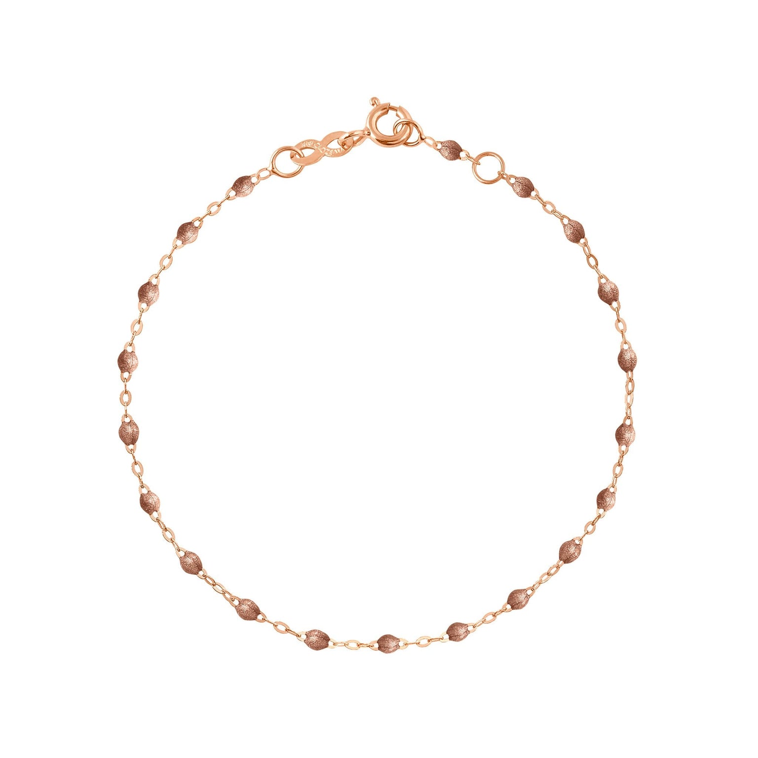 Gigi Clozeau - Bracelet cuivre Classique Gigi, or rose, 19 cm