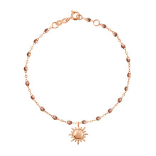Gigi Clozeau - Bracelet cuivre Soleil, or rose, 17 cm