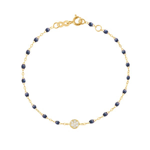 Gigi Clozeau - Bracelet Ice Puce diamants, or jaune, 17 cm