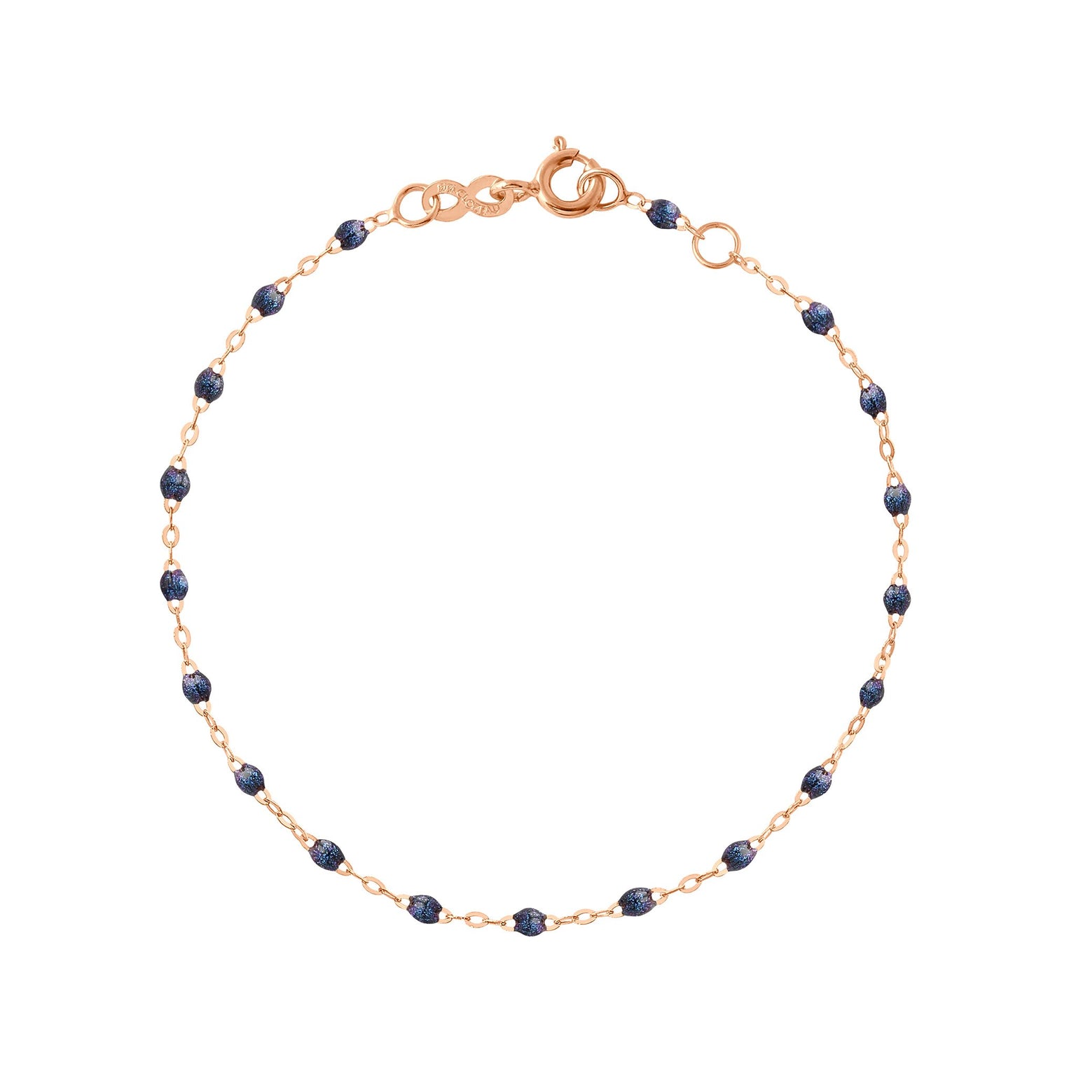 Gigi Clozeau - Bracelet nuit Classique Gigi, or rose, 15 cm