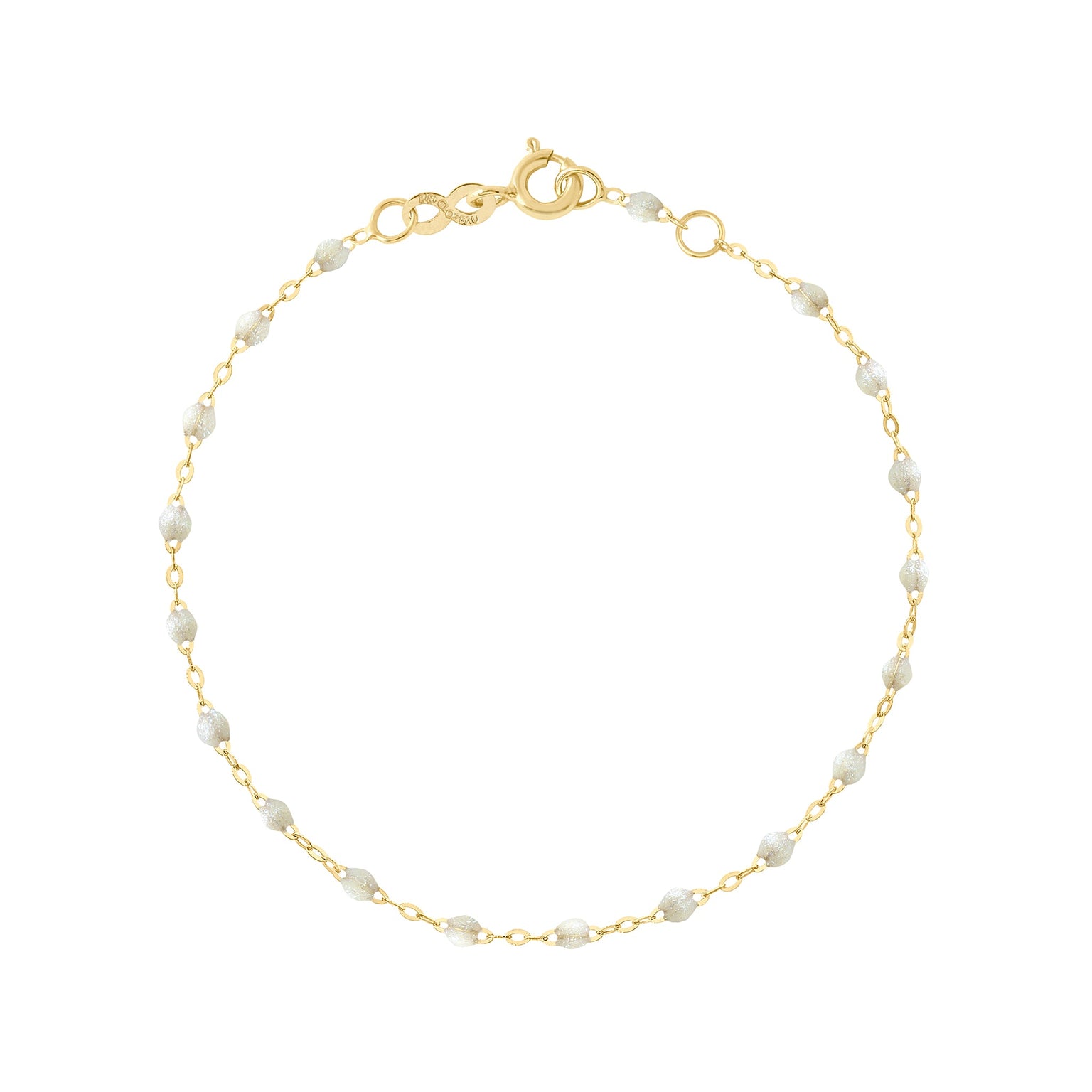 Gigi Clozeau - Bracelet opale Classique Gigi, or jaune, 15 cm