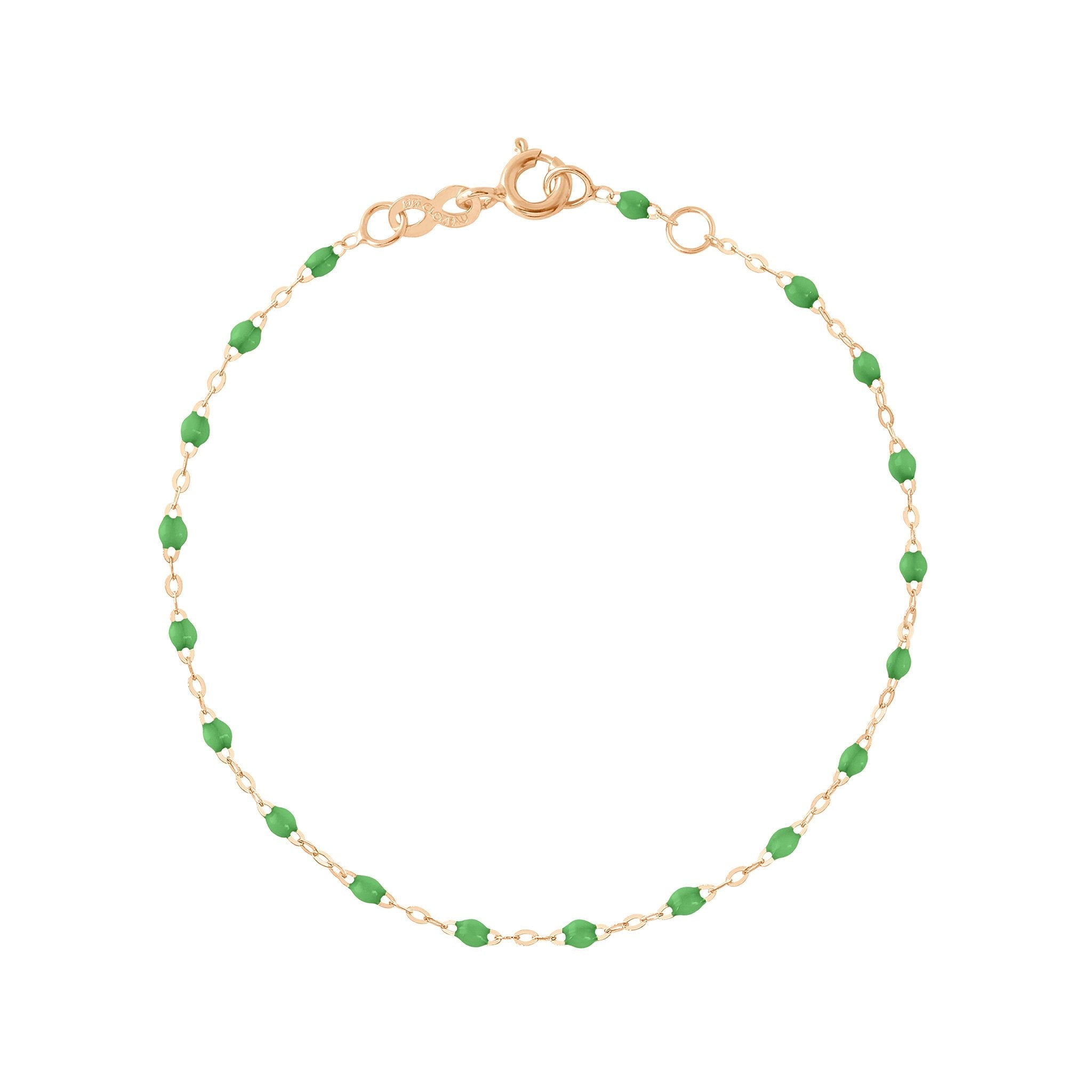 Gigi Clozeau - Bracelet prairie Classique Gigi, or rose, 19 cm
