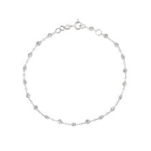 Gigi Clozeau - Bracelet sparkle Classique Gigi, or blanc, 15 cm