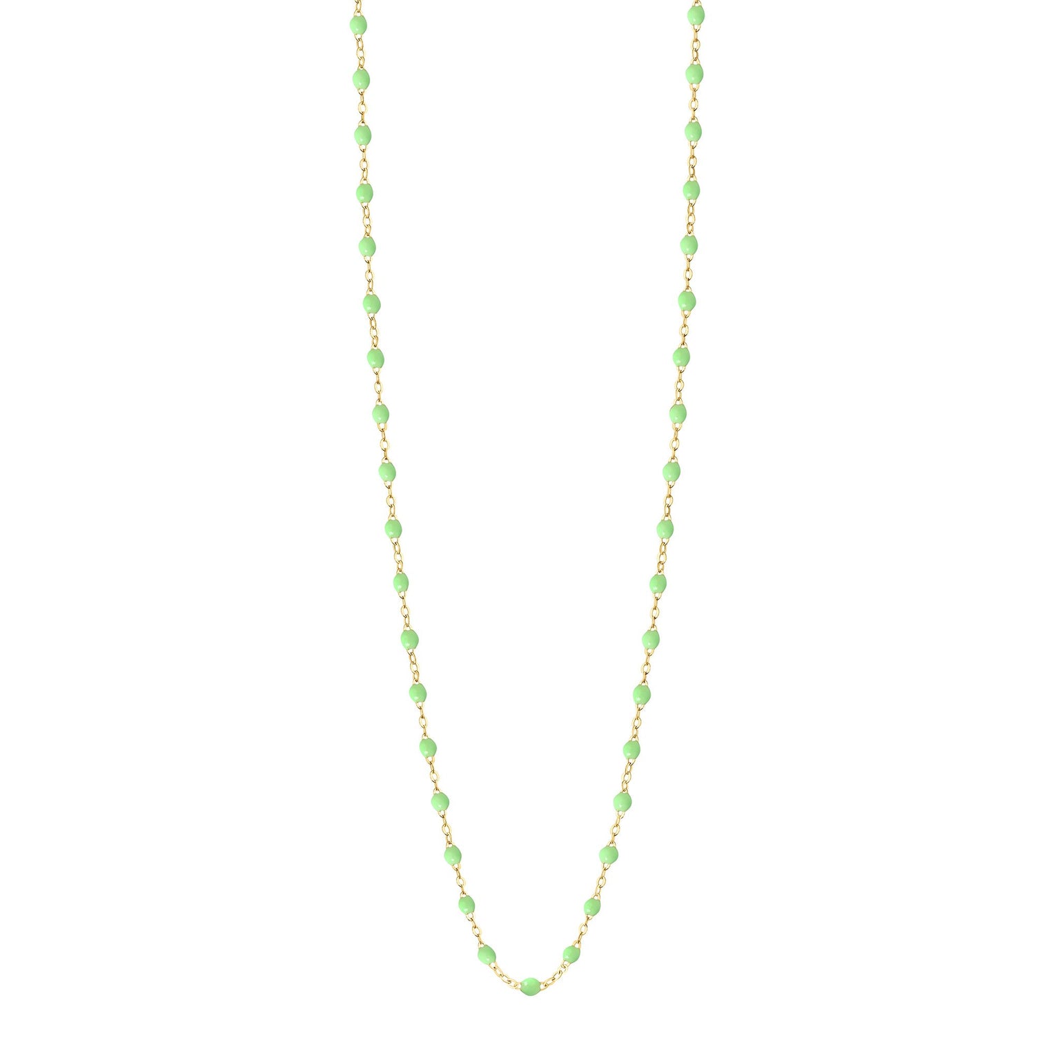 Gigi Clozeau - Collier anis Classique Gigi, or jaune, 60 cm