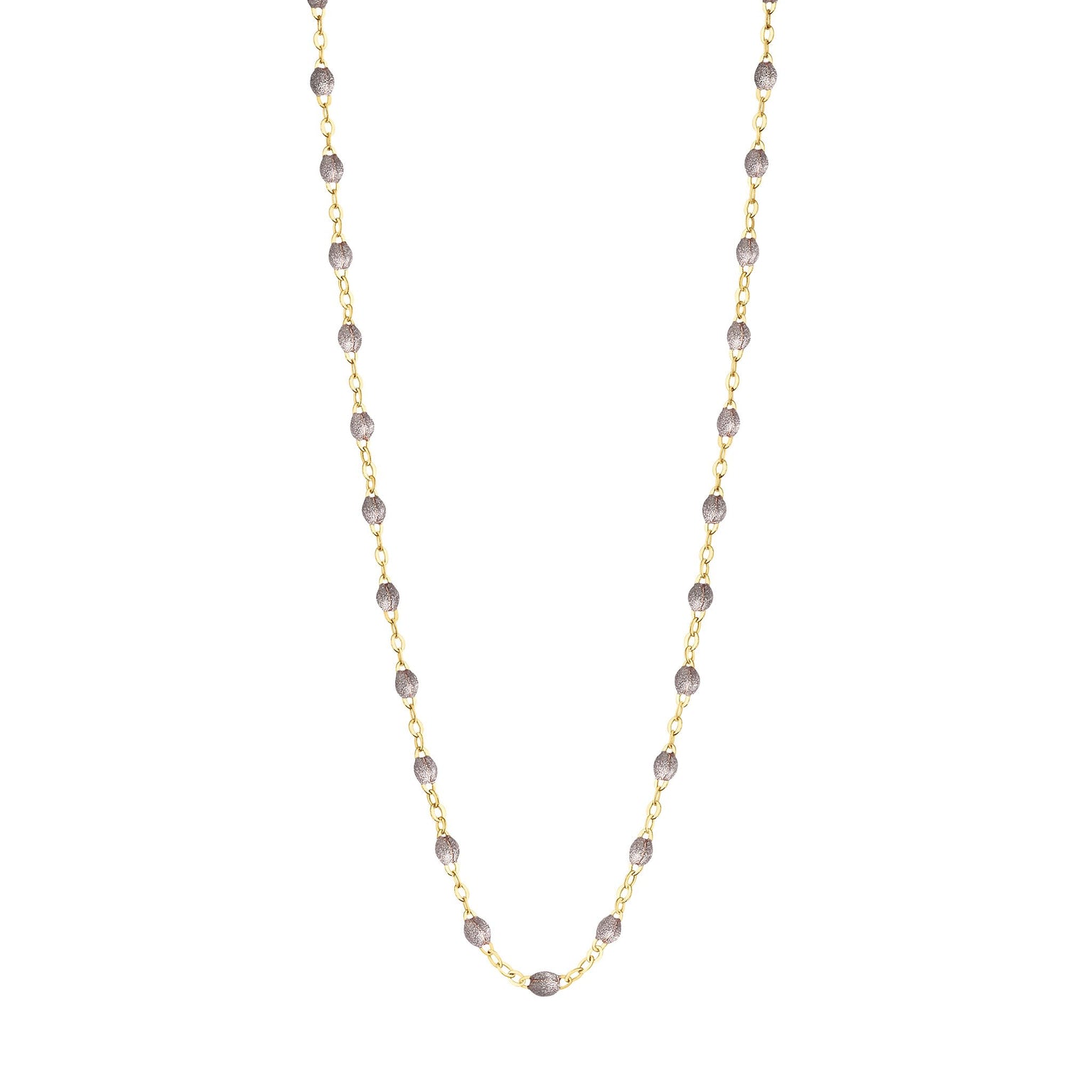 Gigi Clozeau - Collier argent Classique Gigi, or jaune, 45 cm