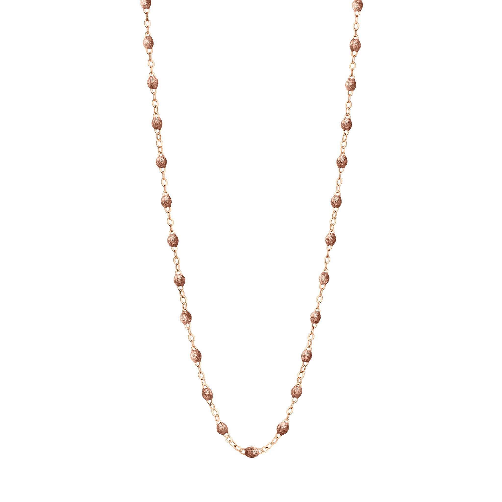 Gigi Clozeau - Collier cuivre Classique Gigi, or rose, 45 cm