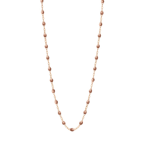 Gigi Clozeau - Collier cuivre Classique Gigi, or rose, 50 cm