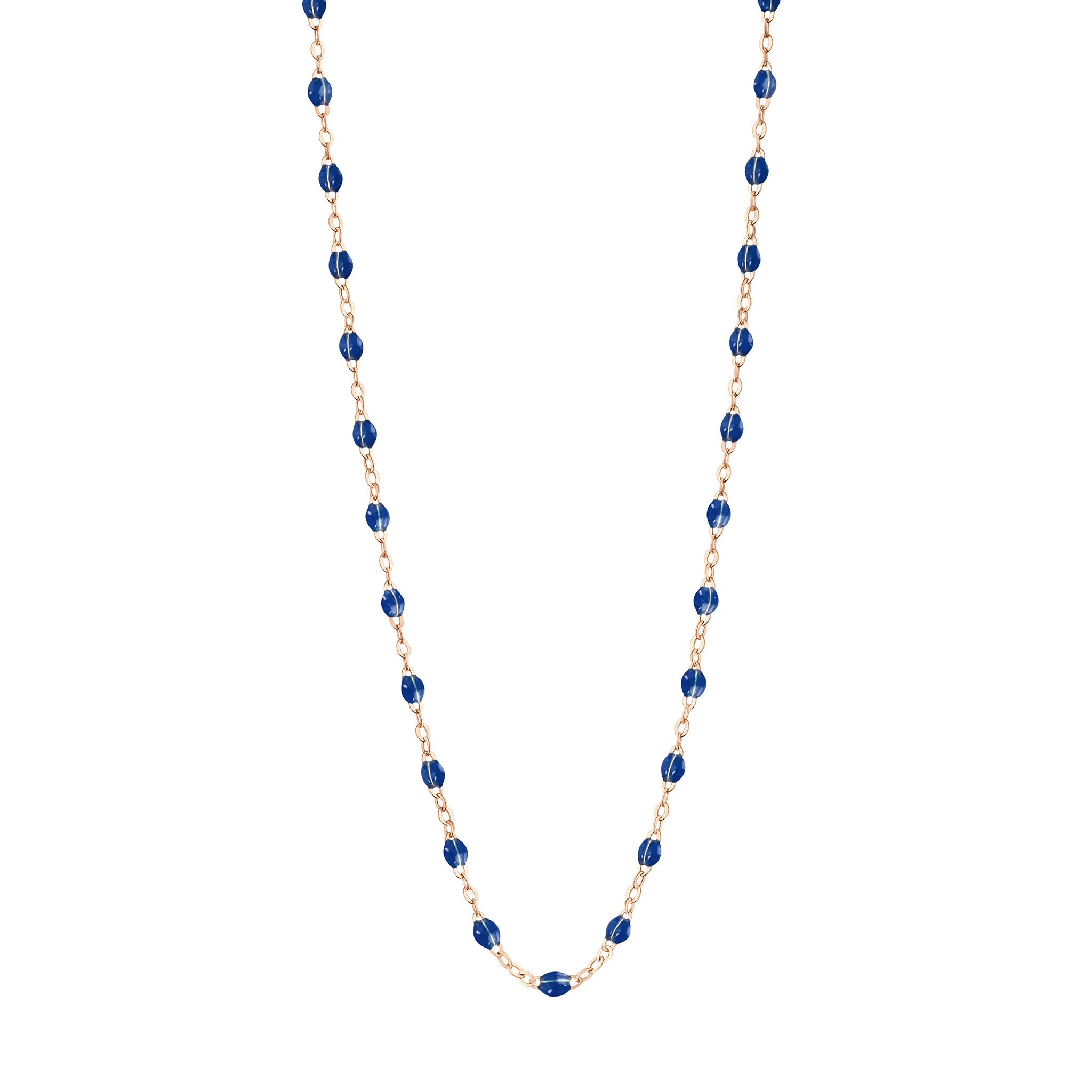 Gigi Clozeau - Collier enfant prusse Classique Gigi, or rose, 33 cm