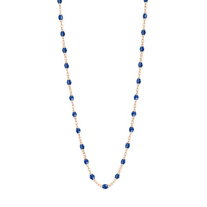 Gigi Clozeau - Collier enfant prusse Classique Gigi, or rose, 33 cm