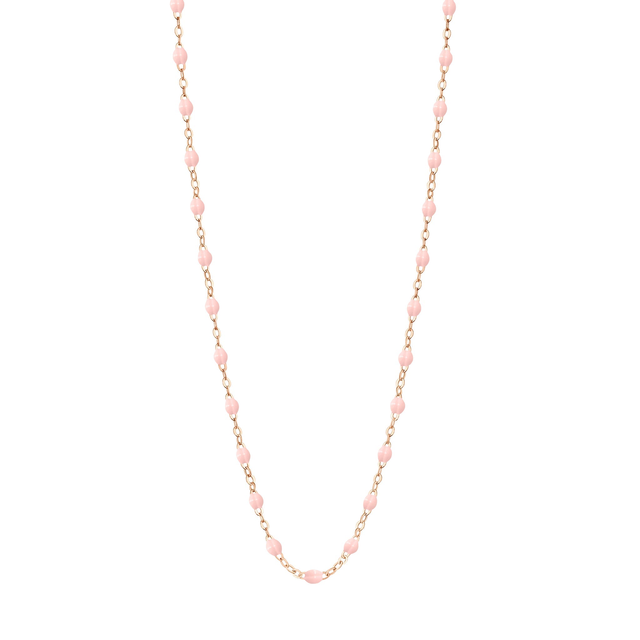 Gigi Clozeau - Collier enfant rose bébé Classique Gigi, or rose, 33 cm