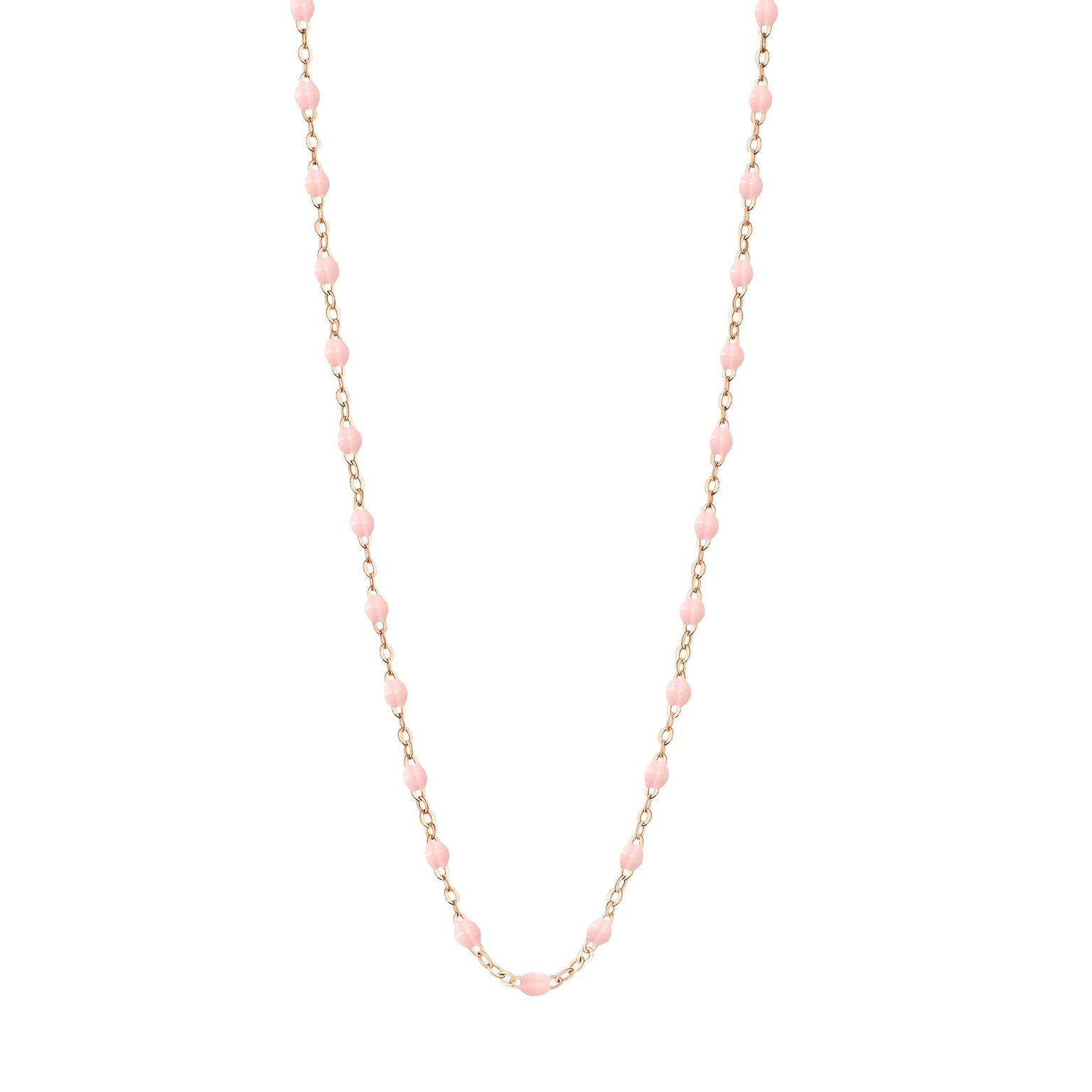 Gigi Clozeau - Collier enfant rose bébé Classique Gigi, or rose, 33 cm