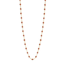Gigi Clozeau - Collier fauve Classique Gigi, or jaune, 50 cm