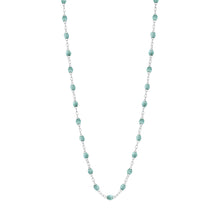 Gigi Clozeau - Collier glacier Classique Gigi, or blanc, 42 cm
