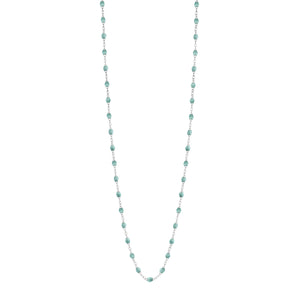 Gigi Clozeau - Collier glacier Classique Gigi, or blanc, 60 cm