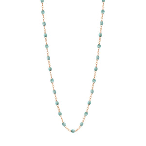 Gigi Clozeau - Collier glacier Classique Gigi, or rose, 42 cm