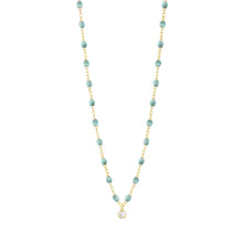 Gigi Clozeau - Collier glacier Gigi Suprême, or jaune, 1 diamant, 42 cm