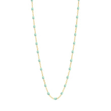 Gigi Clozeau - Collier jade Classique Gigi, or jaune, 42 cm
