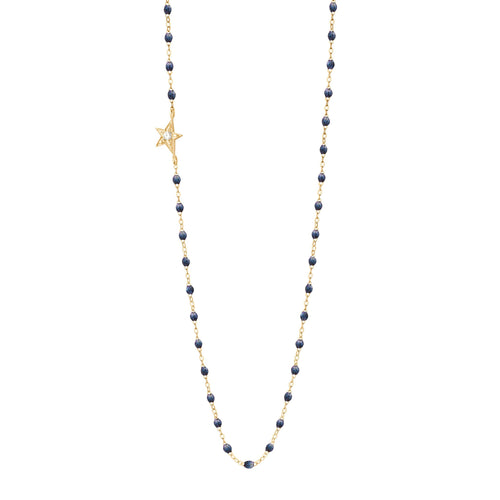 Gigi Clozeau - Collier nuit Etoile, diamant, or jaune, 42 cm