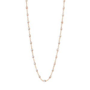 Gigi Clozeau - Collier opale Classique Gigi, or rose, 45 cm