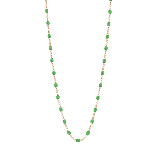 Gigi Clozeau - Collier prairie Classique Gigi, or rose, 50 cm
