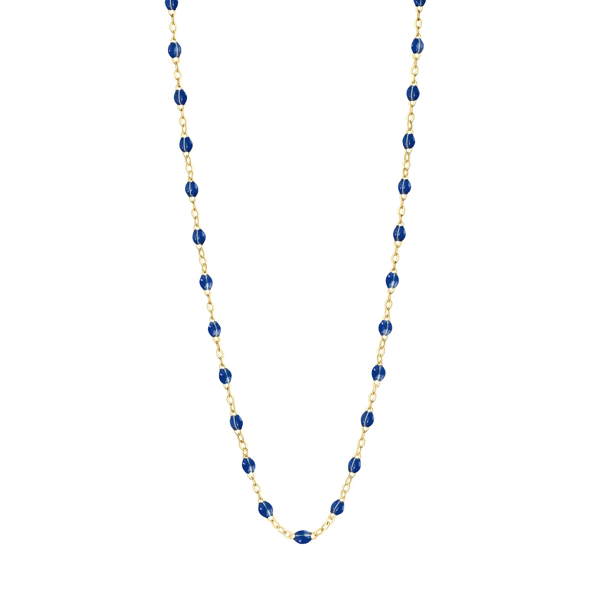 Gigi Clozeau - Collier prusse Classique Gigi, or jaune, 45 cm