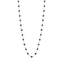 Gigi Clozeau - Collier quartz Classique Gigi, or blanc, 42 cm