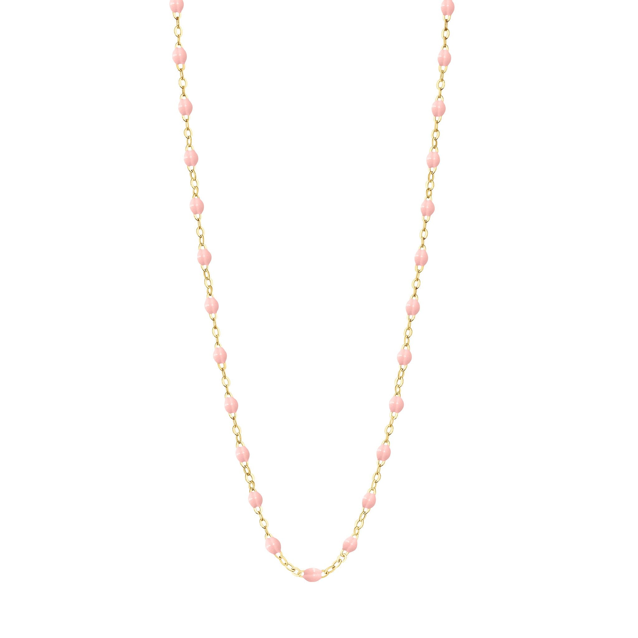 Gigi Clozeau - Collier rose bébé Classique Gigi, or jaune, 42 cm